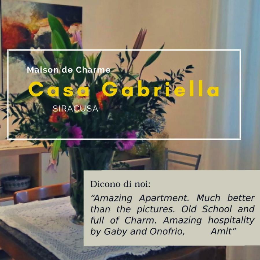 Casa Gabriella Apartment Syracuse Ngoại thất bức ảnh